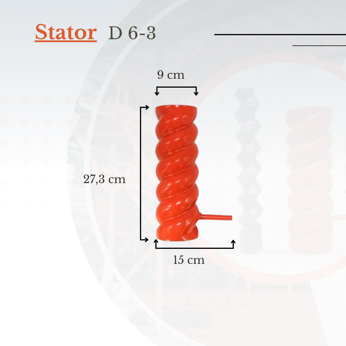 Schneckenmantel D6-3 " Spiral "