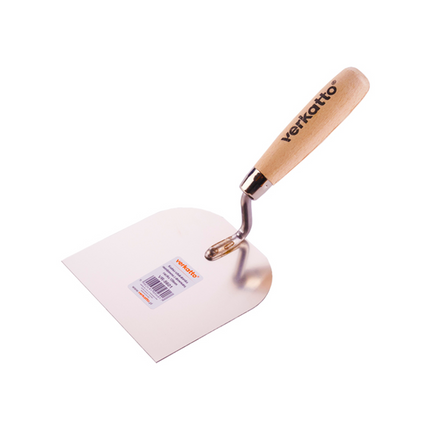 Stuckateurspachtel mit Holzgriff