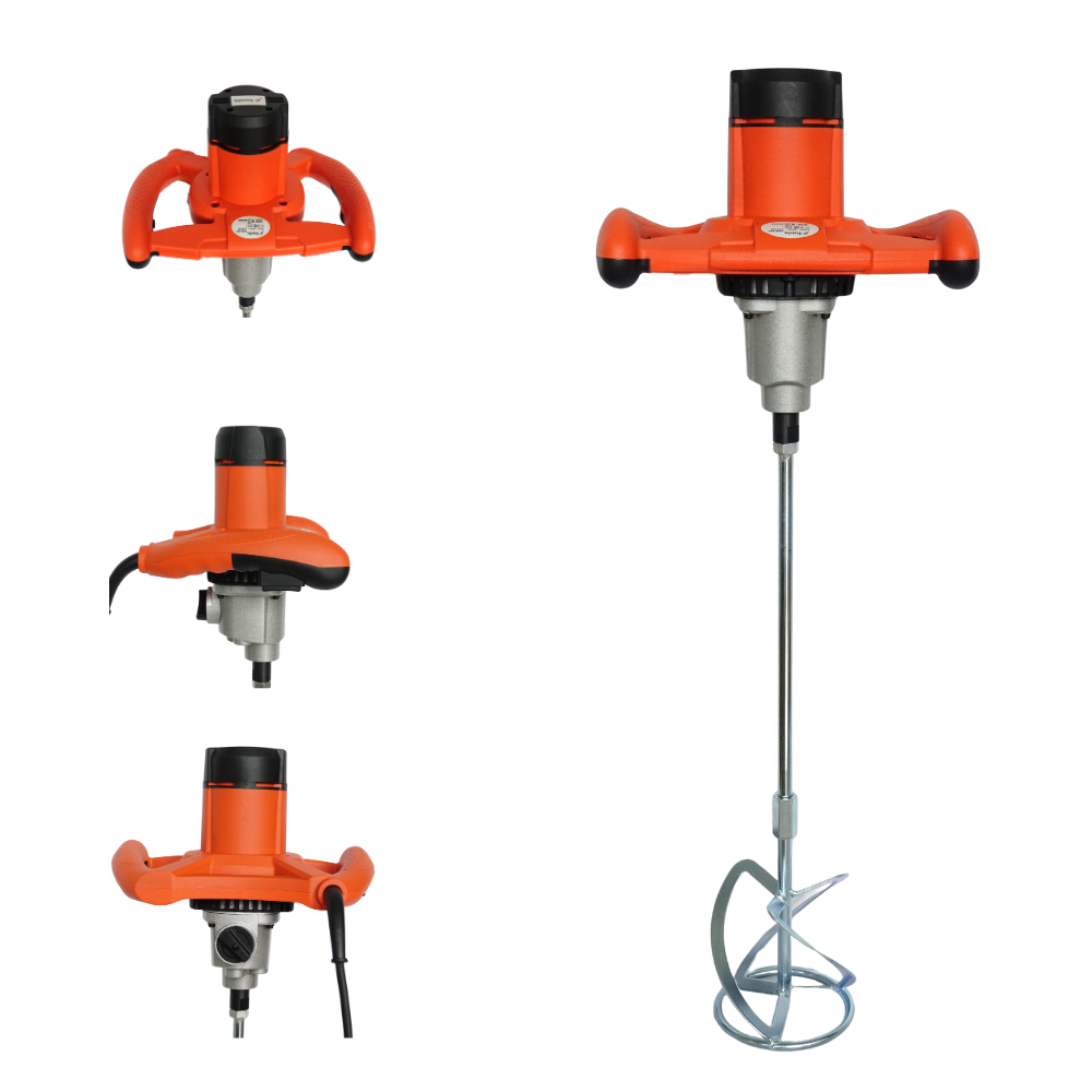 Rührwerk EV 40, 230 Volt, 1600 Watt
0-420/760 U/min, M14 Aufnahme 
mit 140 mm Rührer