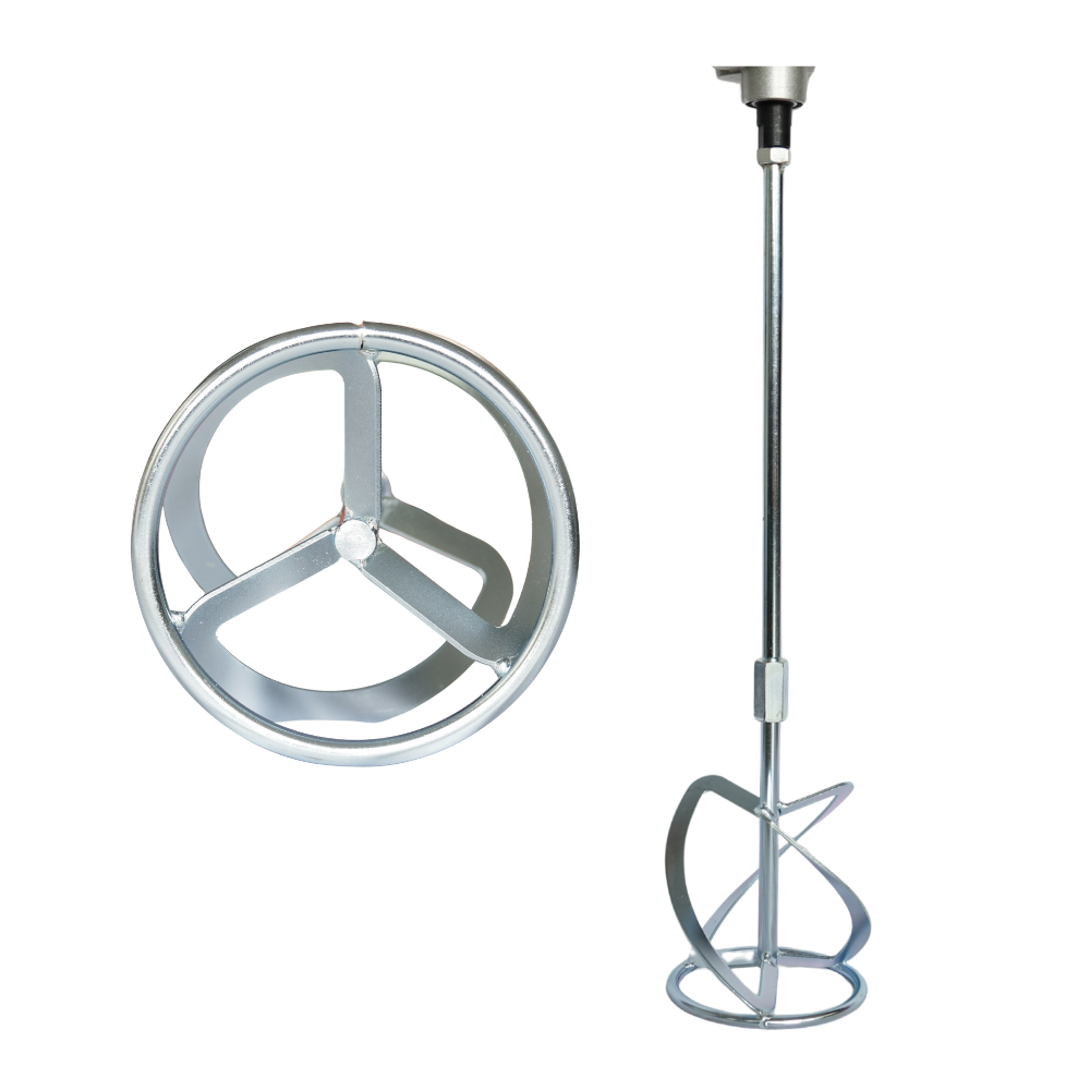 Rührwerk EV 40, 230 Volt, 1600 Watt
0-420/760 U/min, M14 Aufnahme 
mit 140 mm Rührer