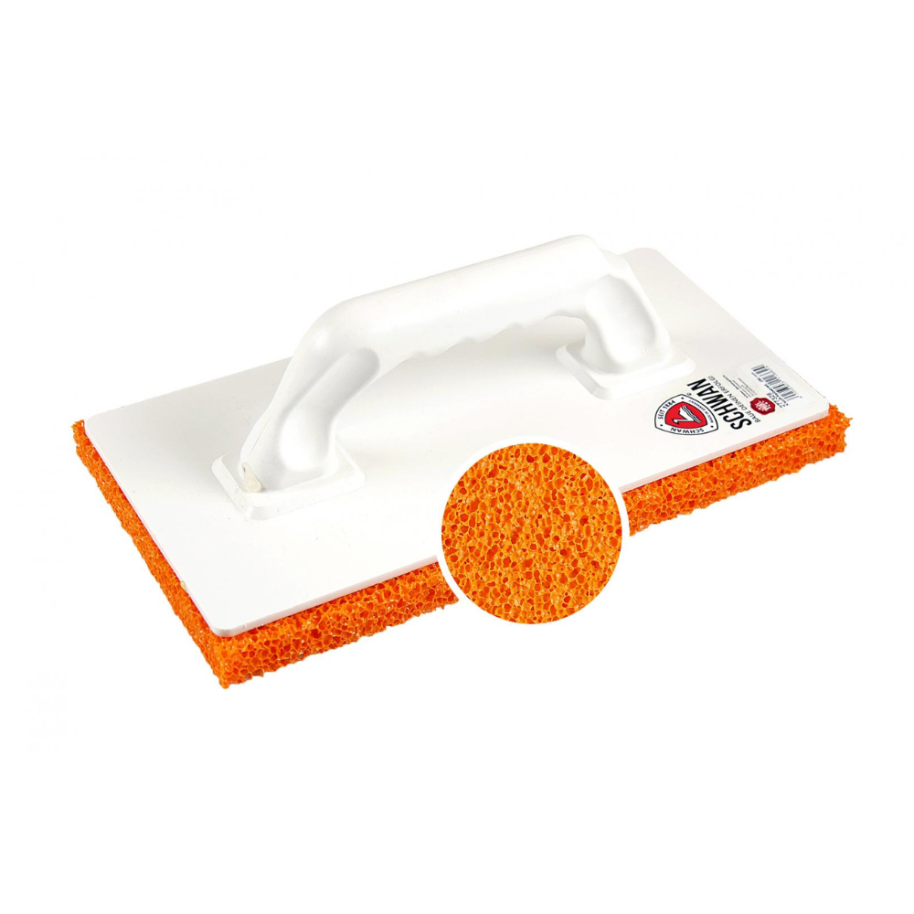 Reibebrett mit Schwammgummi 280 x 140 mm Mittelporig