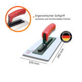 Kunststoff Glättekelle rund 240x120 mm Flexibel & mit Softgriff