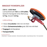 INNOXAT Powerfilzer 230V, 1.300 W Werkzeugaufnahme baugleich Rokamat PFM