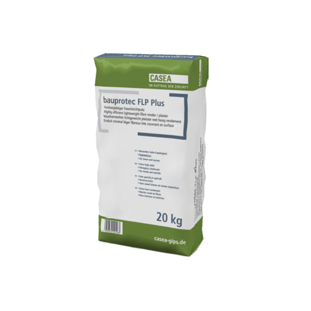 Bauprotec FLP plus – Mineralischer Faserleichtputz für Innen & Außen 20 kg
