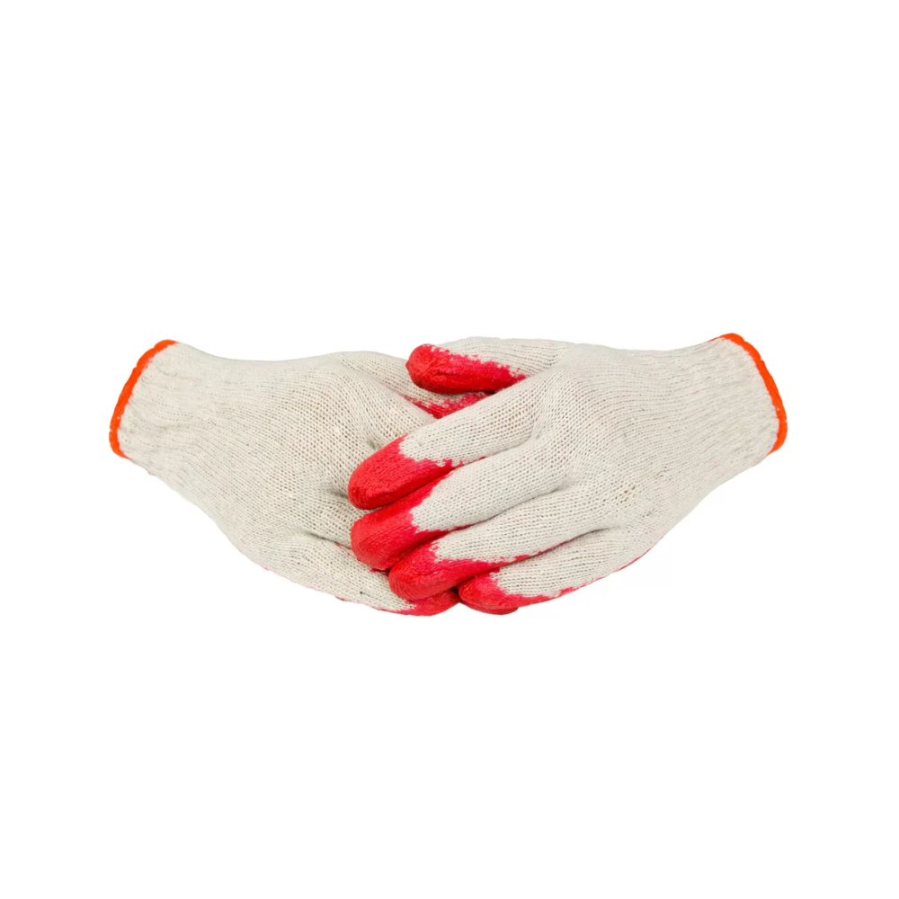 Arbeitshandschuhe mit Gummibeschichtung rot Schutzhandschuhe