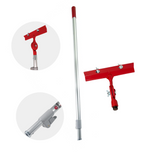 SCHWAN Spachtel Gelenkhalter mit Alu-Teleskop-Gewindestiel 110–200 cm