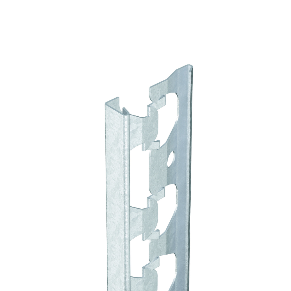 Profilé de finition pour enduit intérieur (9 mm)