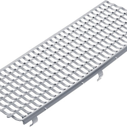 Laubfanggitter B.100-150mm L.1m schwarz – für Dachrinnen NW 100-150 – PROTEKTOR