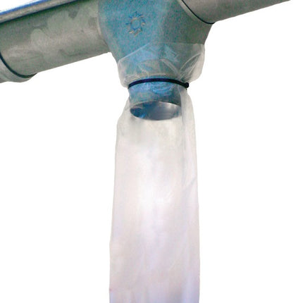 LDPE Fallrohrprovisorium FRP-100 neutral 100 µm Länge 100 m Breite 200 mm