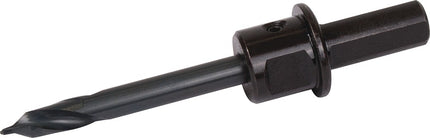 TECWERK Aufnahmeschaft 6-KT mit Zentrierbohrer für HM-Lochsägen 64-100 mm