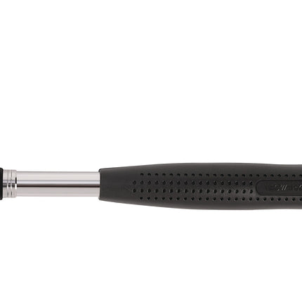 TECWERK Maurerhammer 600 g, Berliner Form, Stahlrohr-Stiel mit Stiftsicherung