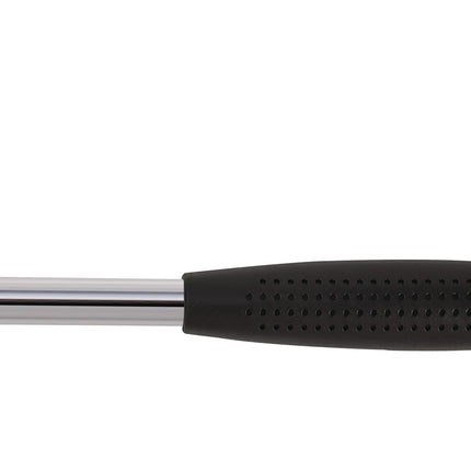 Latthammer DIN 7239 Kopfgewicht 600 g mit Magnet, geraut, Stahlrohrstiel – TECWERK