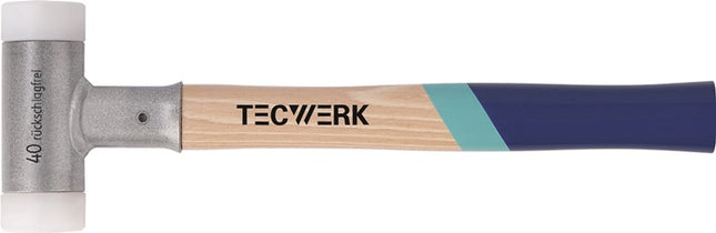 Schonhammer – Hickory rückschlagfrei hart Nylon weiß