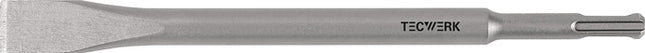 Flachmeißel Länge 250 mm Breite 20 mm SDS-plus TECWERK – hochwertigem Spezialstahl