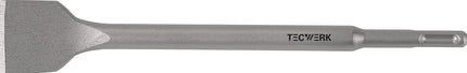 Spatmeißel SDS-plus 250 mm gebogen, Schneidenbreite 40 mm – TECWERK