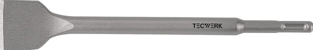 Spatmeißel Gesamt-L.250mm ger.Schneiden-B.40mm SDS-plus TECWERK – hochwertigem Spezialstahl, Länge 315 mm, Breite 40 mm