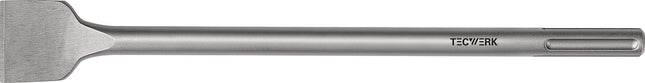 TECWERK Fliesenmeißel SDS-max 400 x 50 mm – Spezialstahl – Länge 400 mm, Breite 50 mm