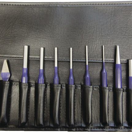 20-teilig TECWERK Werkzeugsatz aus Chrom-Vanadium-Lufthärtestahl in Rolltasche