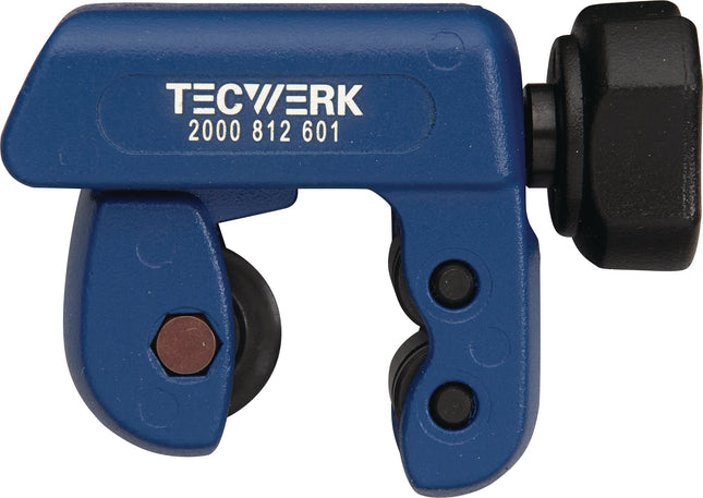 Rohrabschneider 3–30 mm für Cu, Al, VA (max. 2 mm) und dünnwandige Stahlrohre – TECWERK