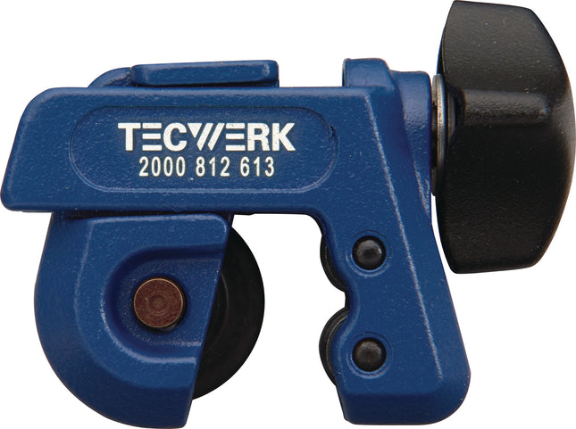 Rohrabschneider 3–16 mm für Cu, Aluminium, VA und dünnwandige Stahlrohre – TECWERK