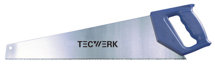 TECWERK Handsäge 450 mm, 7 Zähne pro Zoll, Normalzahnung, gehärtet und geschliffen