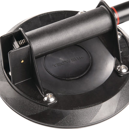 TECWERK Pumpensaugheber 120 kg, Kopf-Ø 200 mm, 1 Kopf, Kunststoff