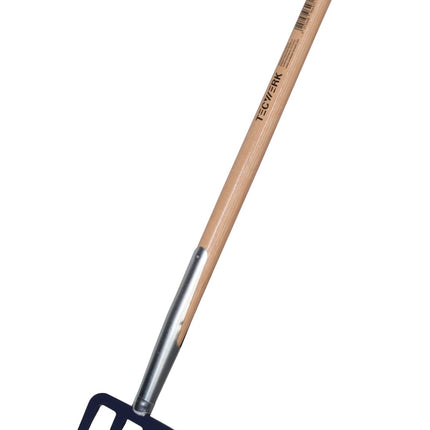 Spatengabel, leichte Ausführung mit Stiel, Zinkenlänge 280 mm, Gesamtlänge 1130 mm – TECWERK