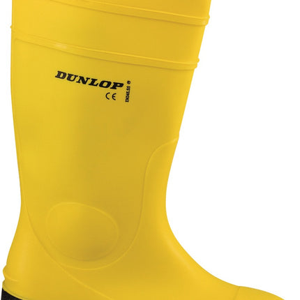 Sicherheitsstiefel PROTOMASTOR gelb/schwarz PVC S5 SRA EN20345 DUNLOP