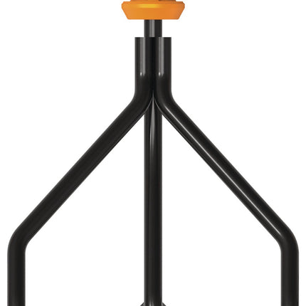 Fiskars – Krümmer OneClick 130 mm, 3 Zinken – zum Auflockern und Lüften des Bodens