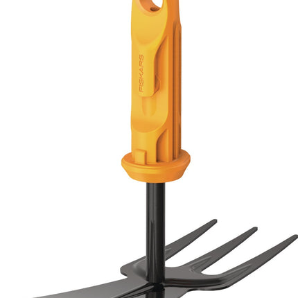 Fiskars Doppelhacke OneClick 5 4 cm Breite 133 mm Länge Bodenbearbeitung – 100 g