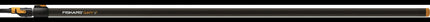 Fiskars QuikFit™ Teleskop-Stiel 2280–4000 mm, Aluminium, schwarz/orange