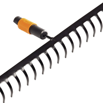 Fiskars QuikFit™ Rechen 360 mm Arbeitsbreite, 14 Zinken, für Beete und Rindenmulch