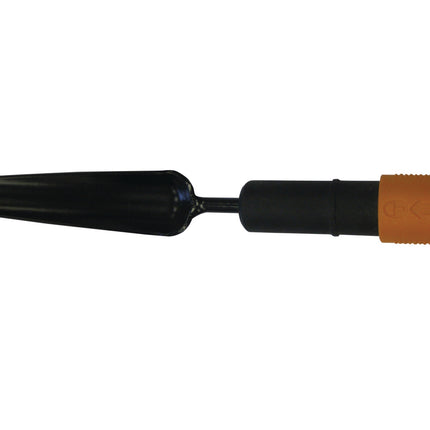 Fiskars QuikFit™ Unkrautstecher, Breite 35 mm, Länge 328 mm, 225 g, Borstahl, schwarz/orange