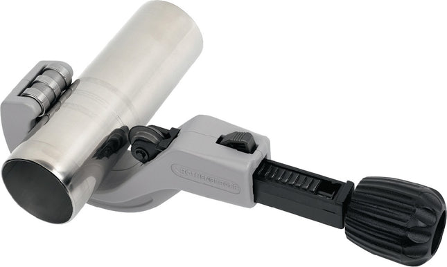 Rothenberger Rohrabschneider INOX 6–60 mm Edelstahlrohre – 305 g, 12-fach kugelgelagert für präzise Schnittführung