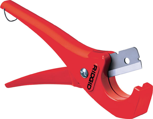 Kunststoffrohrschere PC-1250 für 3–42 mm Rohre aus PP/PE/PB/CPVC/PVC und Verbundrohr – RIDGID