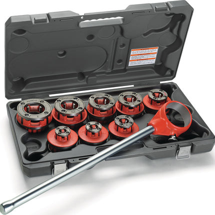 Schneidkluppenset 11-R für Rohrgewinde 1/2 bis 2 Zoll im Metallkoffer – RIDGID