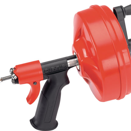 RIDGID Handspirale Power-Spin Spirallänge 7 6 m Spiralen-Ø 6 mm automatischem Vorschub – 2,1 kg