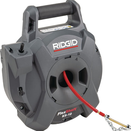 RIDGID FlexShaft K9-12 Rohrreinigungstrommel – Spirallänge 9,1 m, Spiralen-Ø 6 mm – 3,5 kg