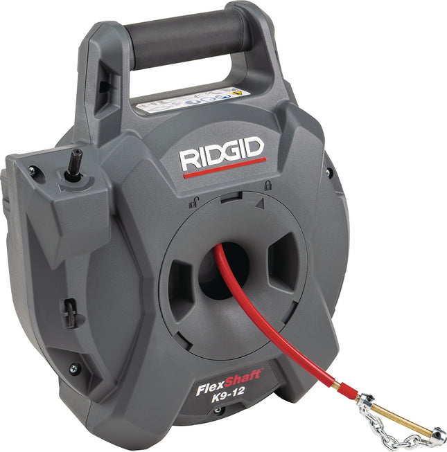 RIDGID FlexShaft K9-12 Rohrreinigungstrommel – Spirallänge 9,1 m, Spiralen-Ø 6 mm – 3,5 kg