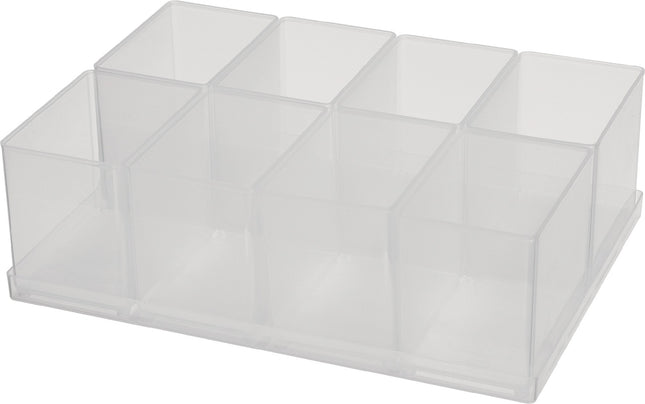 RAACO Einteilungsset BA 8-1, 8-teilig, B55 x T79 x H69 mm, transparent