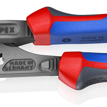 Zangenschlüssel 180 mm, Comfort-Griff, schwarz atramentiert, Spannweite 40 mm – KNIPEX