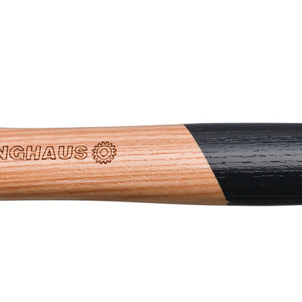 Schlosserhammer 1000g, Stiellänge 360 mm, Hickorystiel, PEDDINGHAUS, DIN 1041