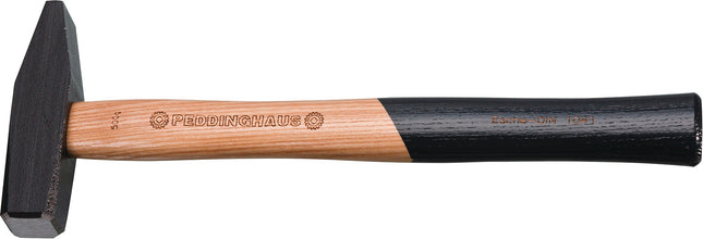 Schlosserhammer 2000g Stiellänge 400mm Hickory PEDDINGHAUS – DIN 1041, 2000 g, Hammer in Gesenk geschmiedet