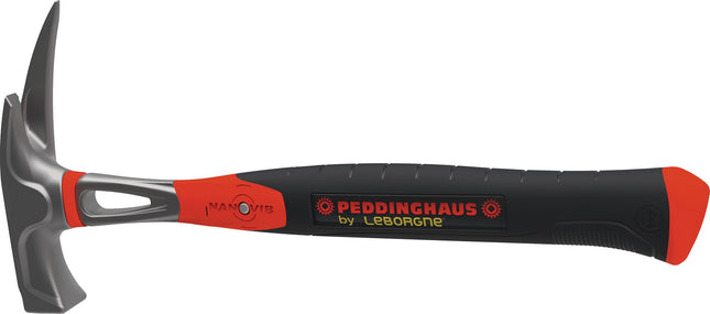 PEDDINGHAUS Latthammer nanovib® Kopfgewicht 850 g mit Magnet, geraut, 2-Komponentenstiel