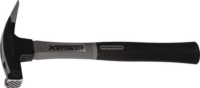 Latthammer FIRBERTEC mit Magnet, geraut, 570 g, Glasfaserstiel – PEDDINGHAUS