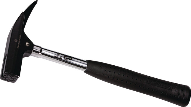 Latthammer Universal mit Magnet, Kopfgewicht 580 g, DIN 7239, Stahlrohrstiel – PEDDINGHAUS