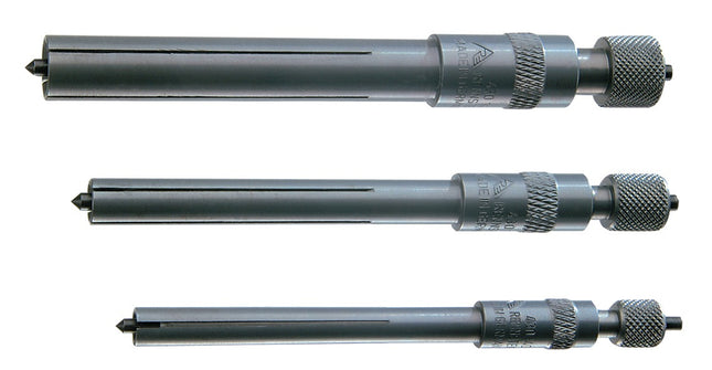 3-teilig Zentrierkörnerset verstellbar von RENNSTEIG – für Bohrungen 6–16 mm