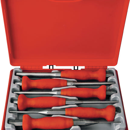 6-teilig Splintentreiber-Satz 2-3-4-5-6-8 mm in Kunststoffbox von PEDDINGHAUS