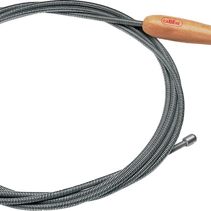 CABERE Rohrreinigungswelle 5 m, Wellen-Ø 9 mm, Krallen-Ø 20 mm, einlagig