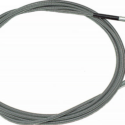 CABERE Rohrreinigungswelle 10 m, Wellen-Ø 12 mm, Krallen-Ø 40 mm, doppellagig, mit Stahlkupplung